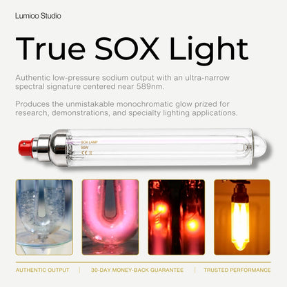 Lumioo Studio True SOX Light 90w with product image and text on a white background