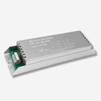 135-180w Electronic ballast on a white background