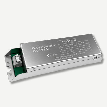 90w Electronic ballast on a white background